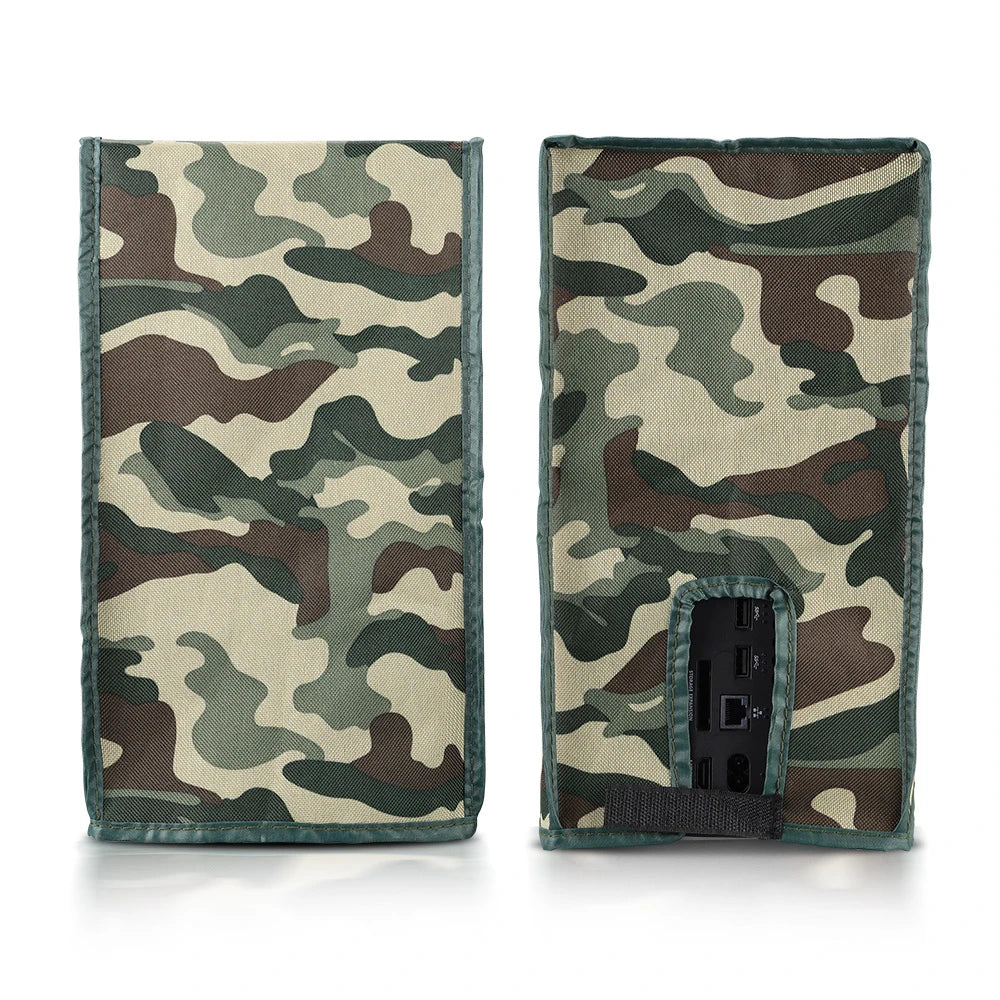 Camouflage Vertical Waterproof Dustproof Sleeve for Xbox Series X