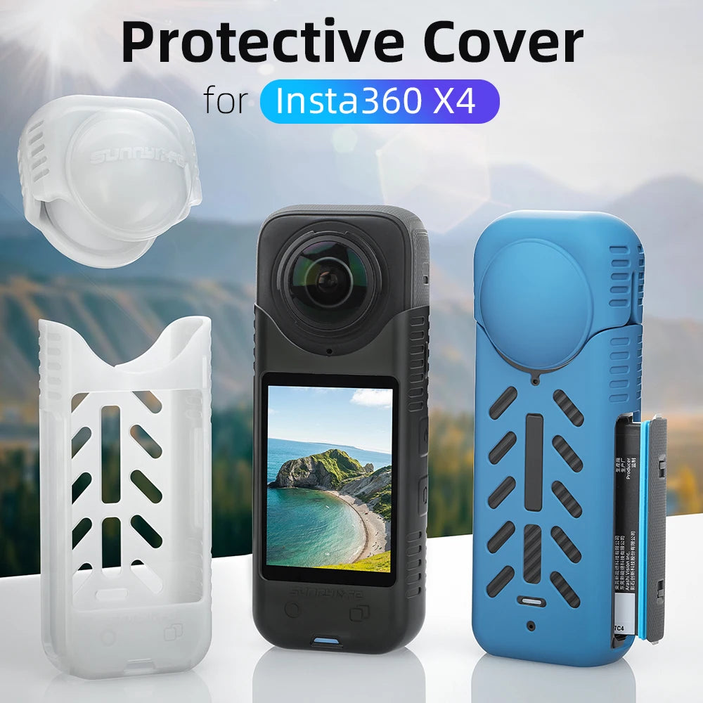 Protective Case and Lens Cover for Insta360 X4