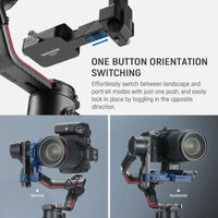 NEEWER CA027 Quick Release Bracket Horizontal to Vertical Camera Mount