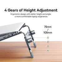 Aluminum Alloy Adjustable Vertical Stand