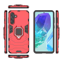 Ring Holder Armor Bumper Shield Protective Phone Case for Samsung Galaxy M55