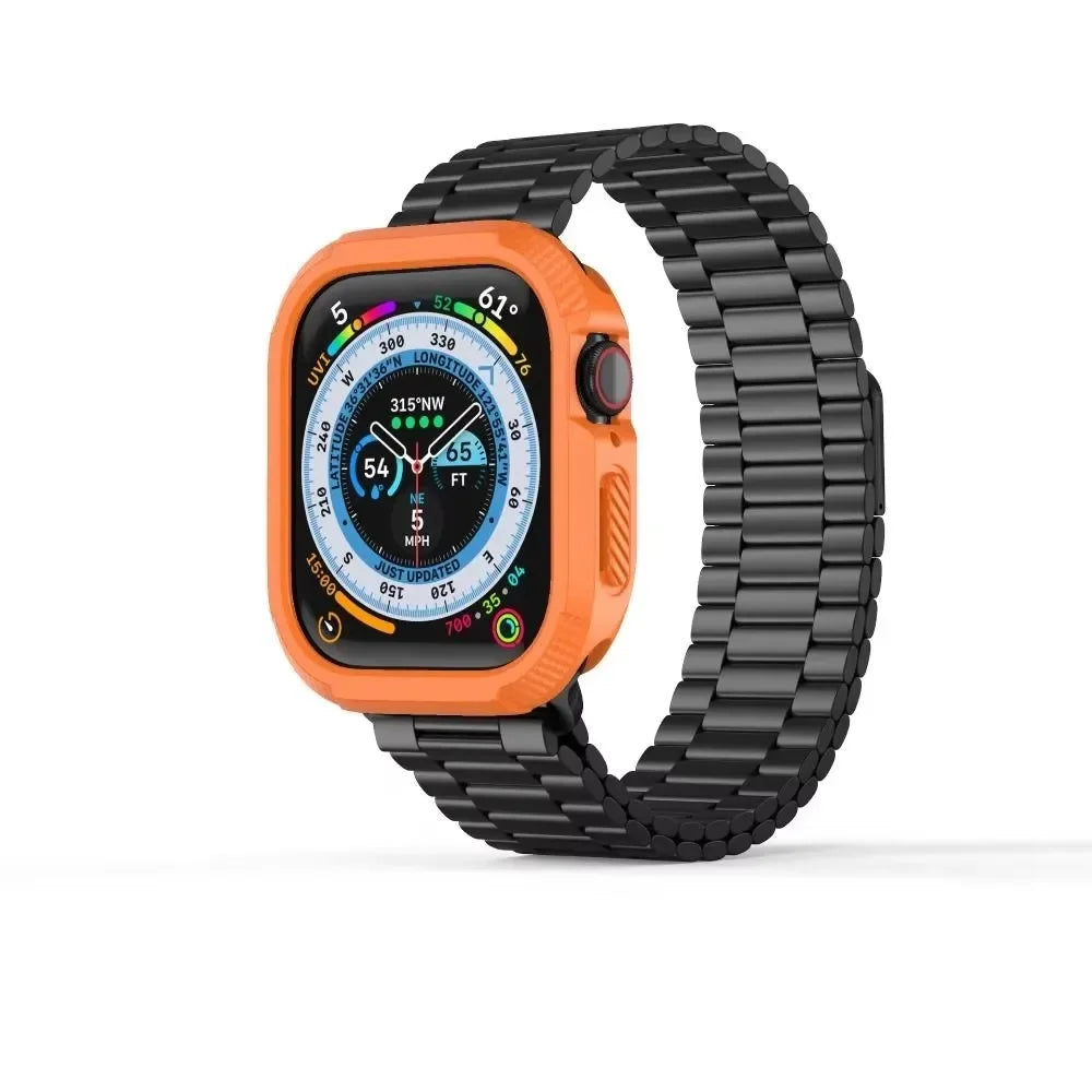 Full-Cover TPU Bumper Case for Apple Watch