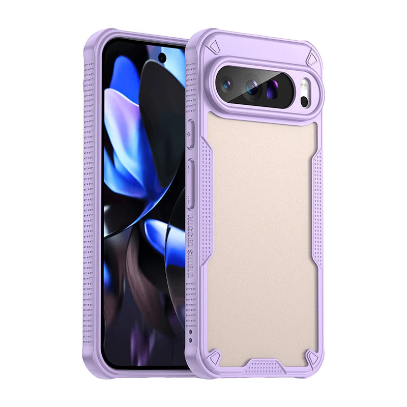 Semi-Transparent Frosted TPU Case for Google Pixel 9 Series