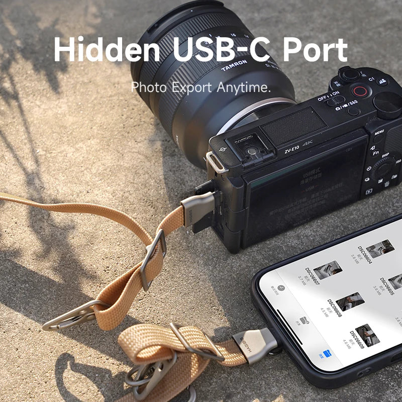 Hagibis Universal Phone Lanyard USB-C to USB-C Cable