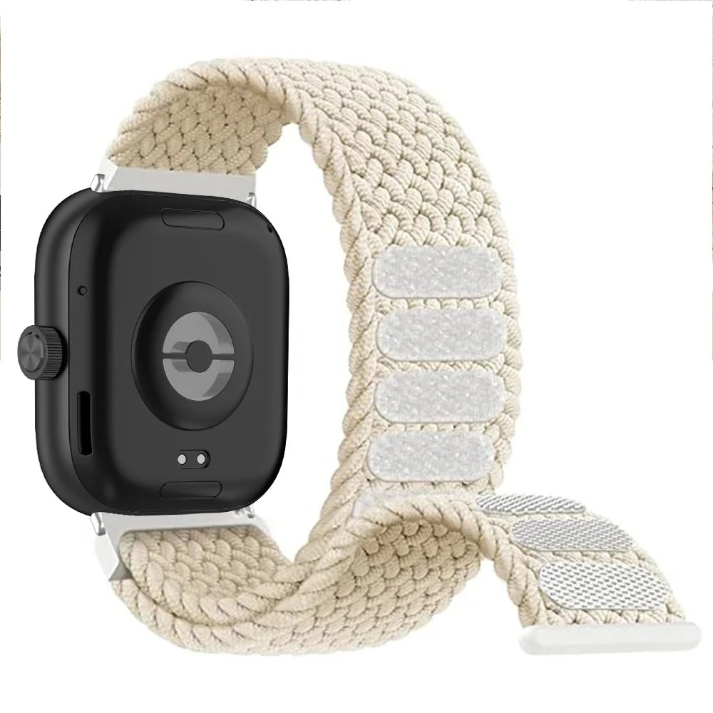 Adjustable Braided Solo Loop Band for Xiaomi Redmi Watch 4