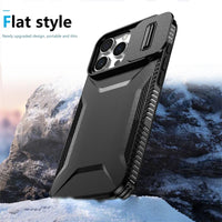 Shockproof Slide Lens Protection Back Case for iPhone 16 Series