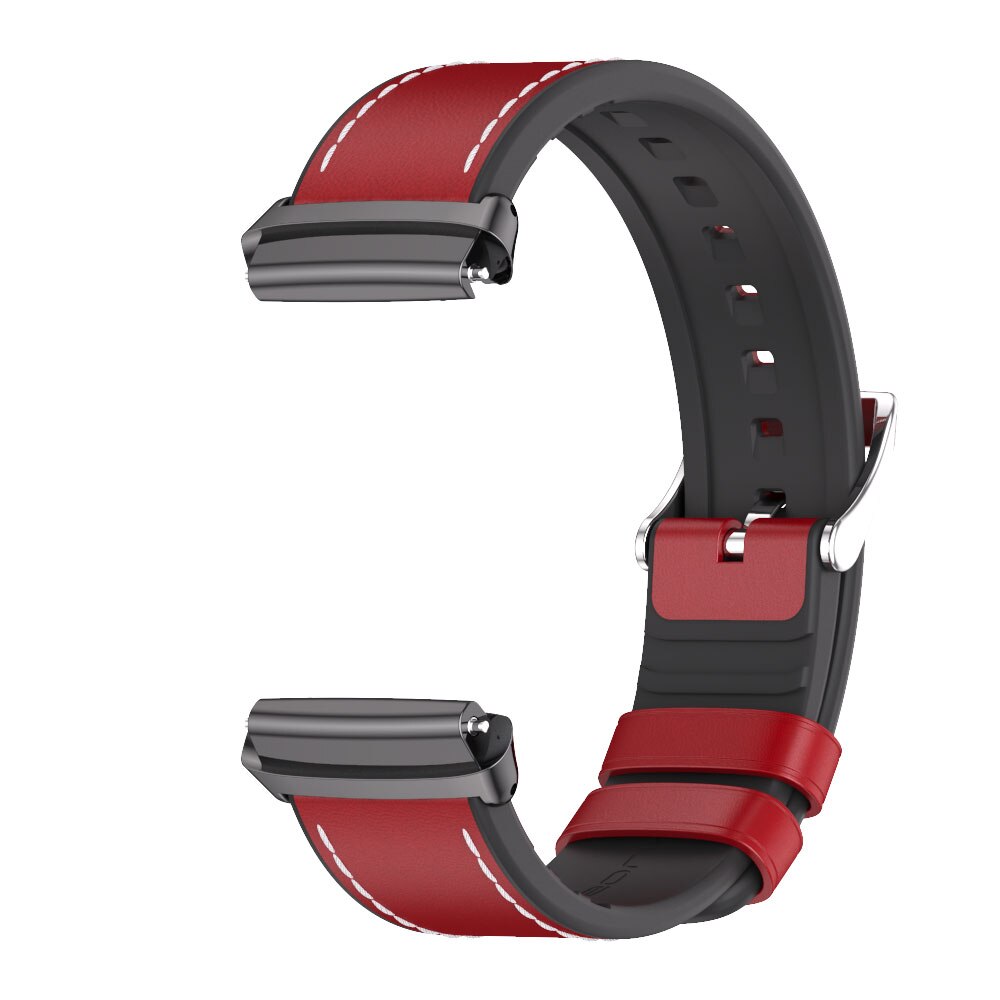 Breathable Leather Watch Band Strap for Redmi Watch 3 Active