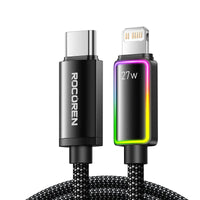 Rocoren PD 27W USB-C to Lightning Data Cable