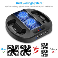 Xbox Series S Vertical Charging Stand with Cooling Fan