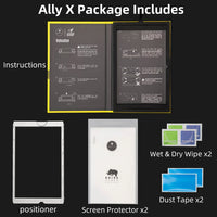 2-Pack Tempered Glass Screen Protector with Positioner for ASUS ROG Ally X