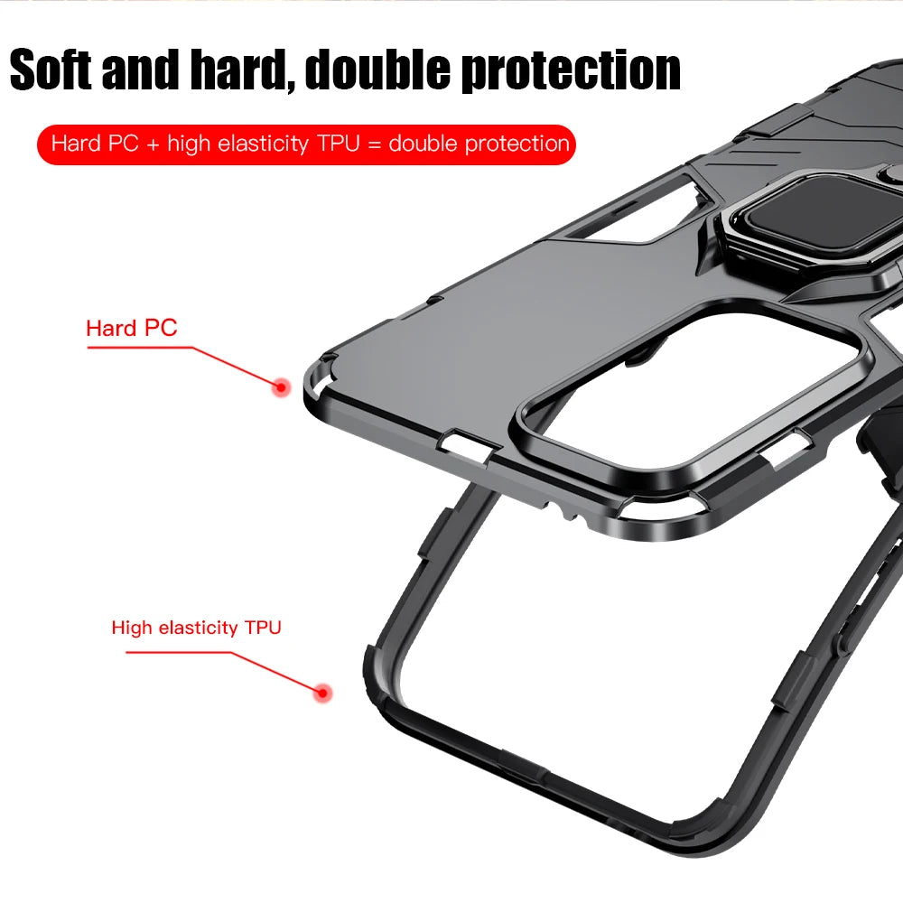 Shockproof Armor Case for Oppo Reno12 Series