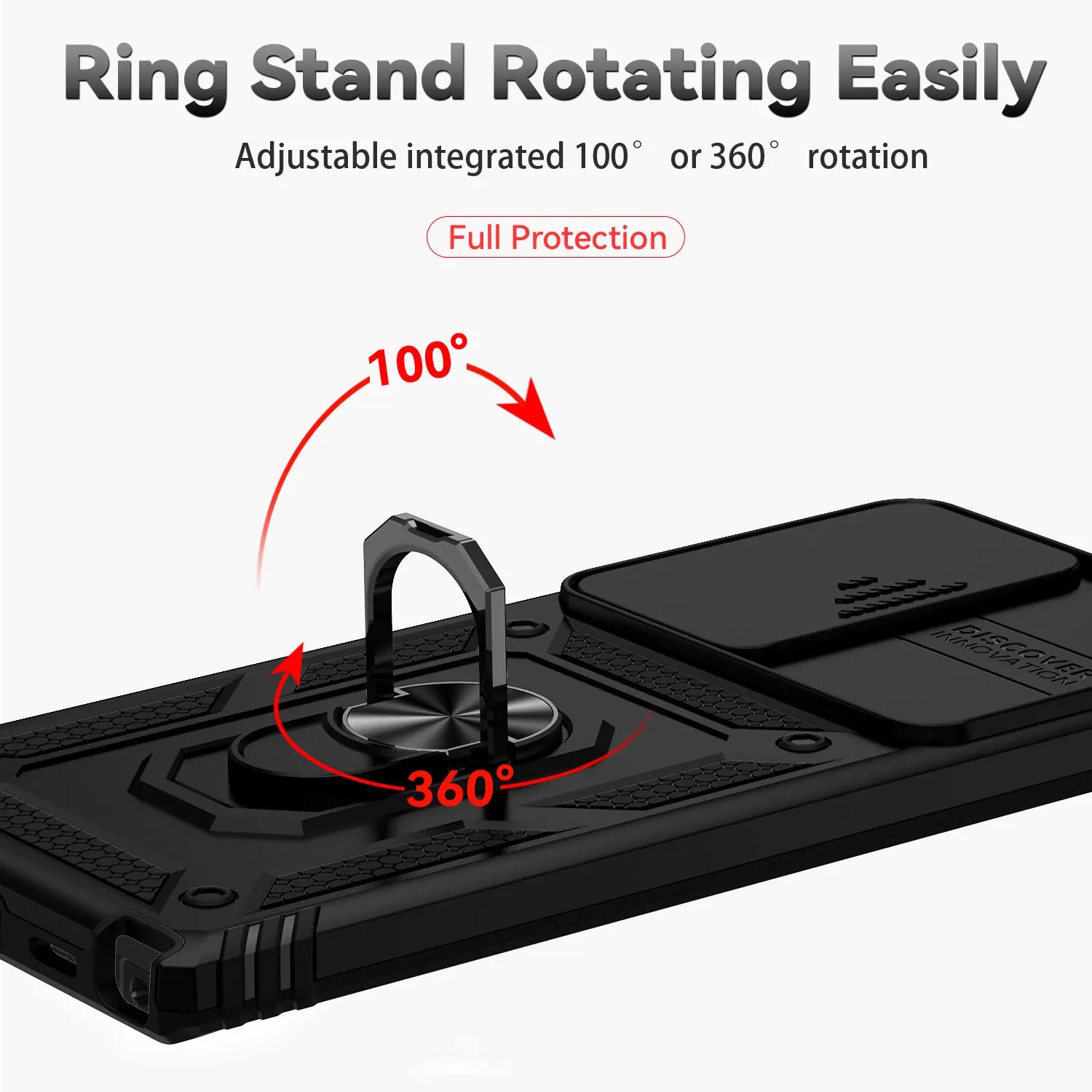 Military Grade Slide Lens Case for Samsung Galaxy S23 Series