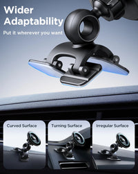 Magnetic Car Phone Holder for Any Surface with Full Adjustability