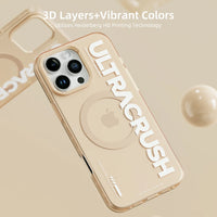 Luxury Translucent Frosted Shockproof MagSafe Case for iPhone 16 Series