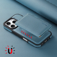 2-in-1 Detachable Magnetic Leather Wallet Case for iPhone 15 Series