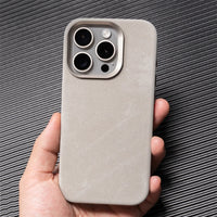 Fiber Leather MagSafe Compatible Soft Shockproof Case for iPhone 15 Series