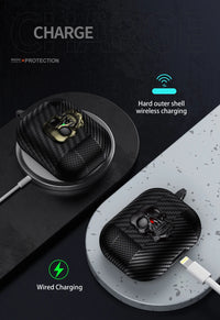 Premium Carbon Fiber TPU Case for AirPods Pro 2