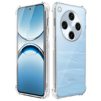 Shockproof Transparent Gradient TPU Case for OPPO Find X8 Series