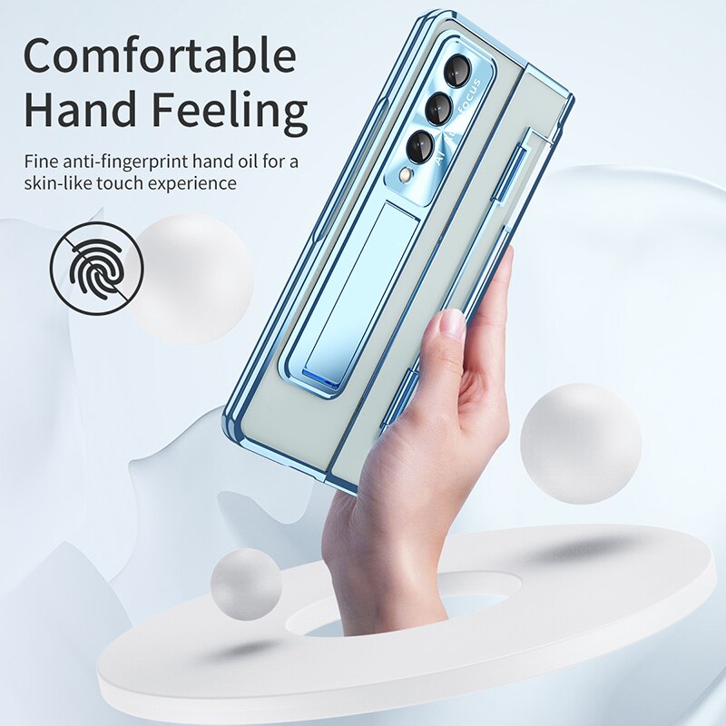 Floveme Leveling Hinged Protection Case for Samsung Galaxy Z Fold 4