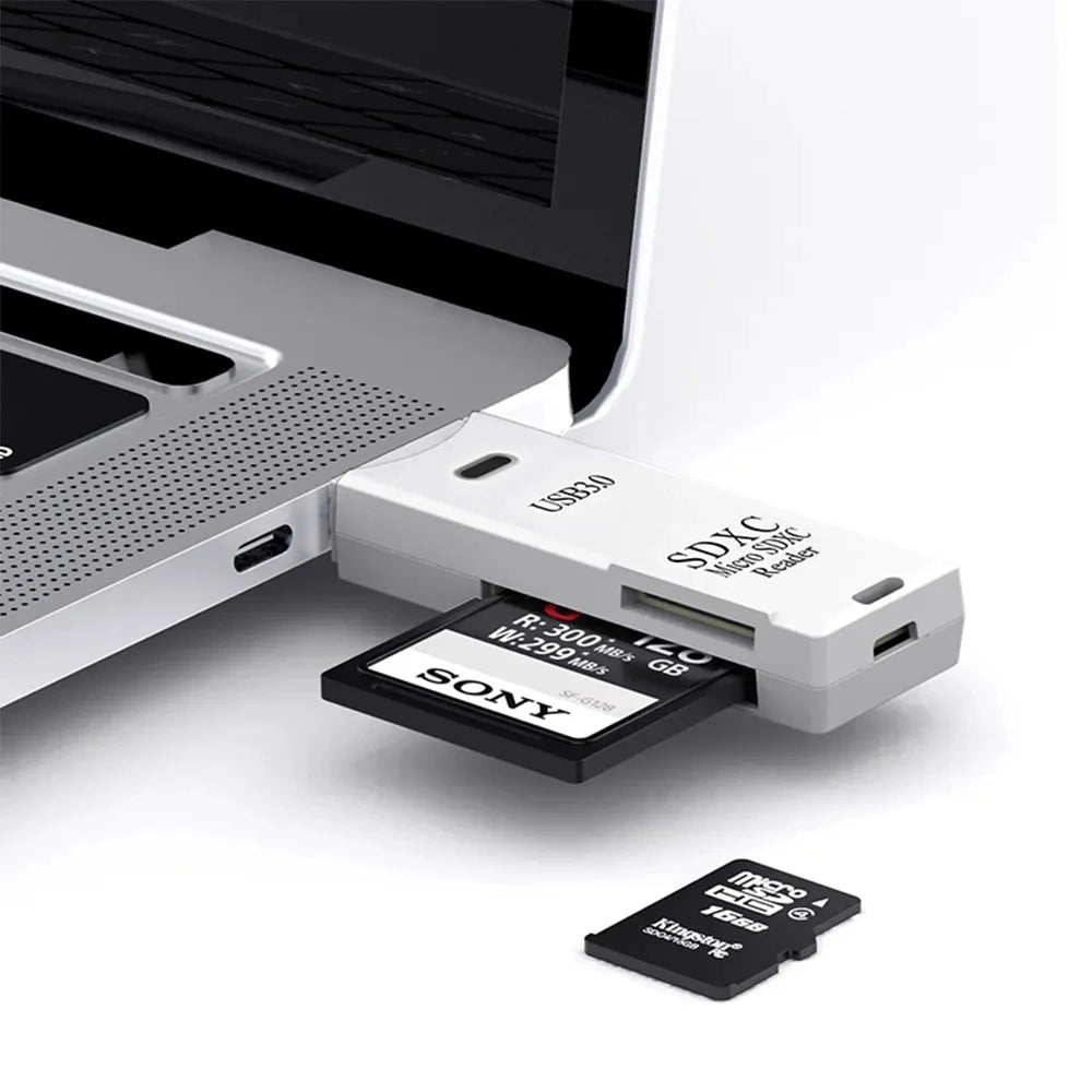 Cohai High Speed 2-in-1 USB 3.0 Multi Card Reader