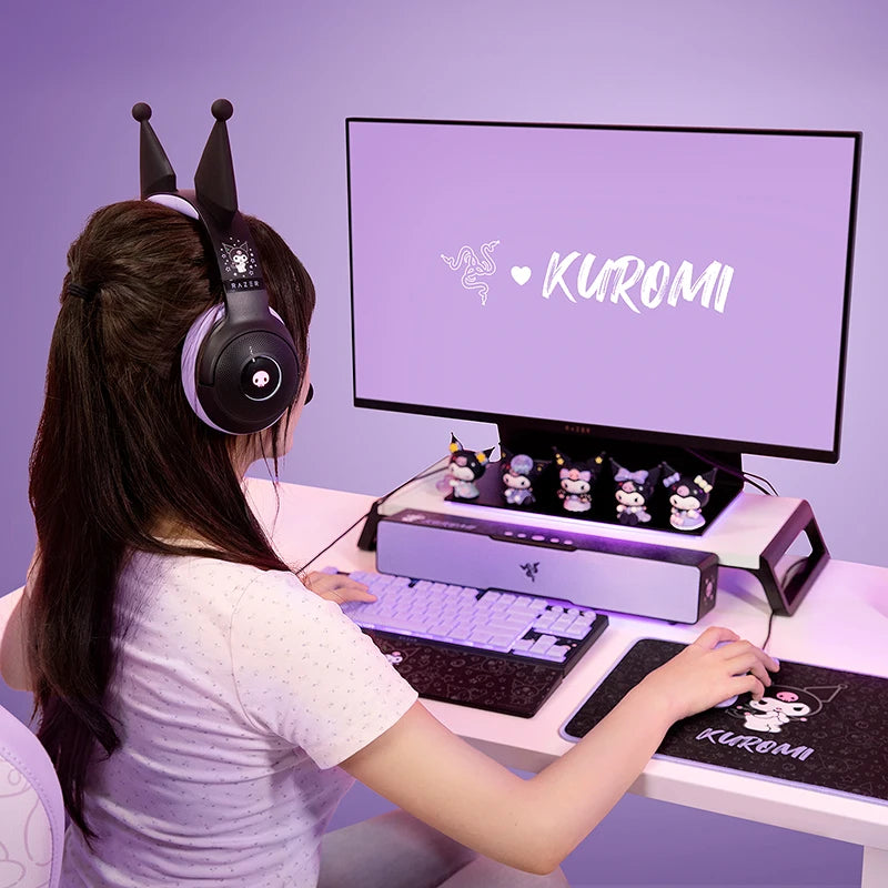 Razer Kuromi Kraken V3 X Wired Headset with E-sports Microphone & Razer Chroma RGB Lighting