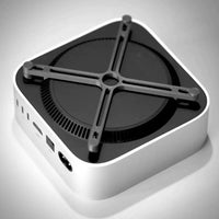 3D Printed Desktop Stand with Heat Dissipation for Mac Mini M4 (2024)