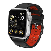 Sport Silicone Wrist Strap for Apple Watch – Durable & Comfortable