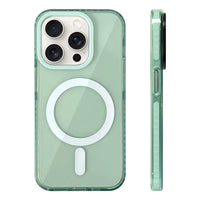 Vivid Neon Soft Silicone MagSafe Case for iPhone 15 Series