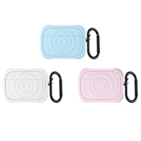 Wave Pattern Shockproof Silicone Case for AirPods 4