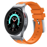 Liquid Silicone & Metal Strap for Samsung Galaxy Watch 6 and Galaxy Watch 6 Classic