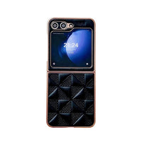 Slim Shockproof PC Phone Case with Holder for Samsung Galaxy Z Flip 5