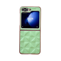 Slim Shockproof PC Phone Case with Holder for Samsung Galaxy Z Flip 5