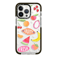 Full Screen Summer Fruit Party Soft TPU Shockproof Back Case for iPhone 15 Series