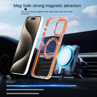 Magnetic Ring Holder Wireless Charging Shockproof Case for iPhone 15 Series