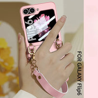 Samsung Galaxy Z Flip 6 Case with Wrist Strap Chain