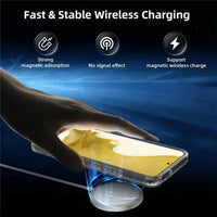 Magnetic Clear Case for Samsung Galaxy S23 Series