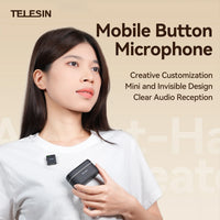 TELESIN Wireless Lavalier Microphone