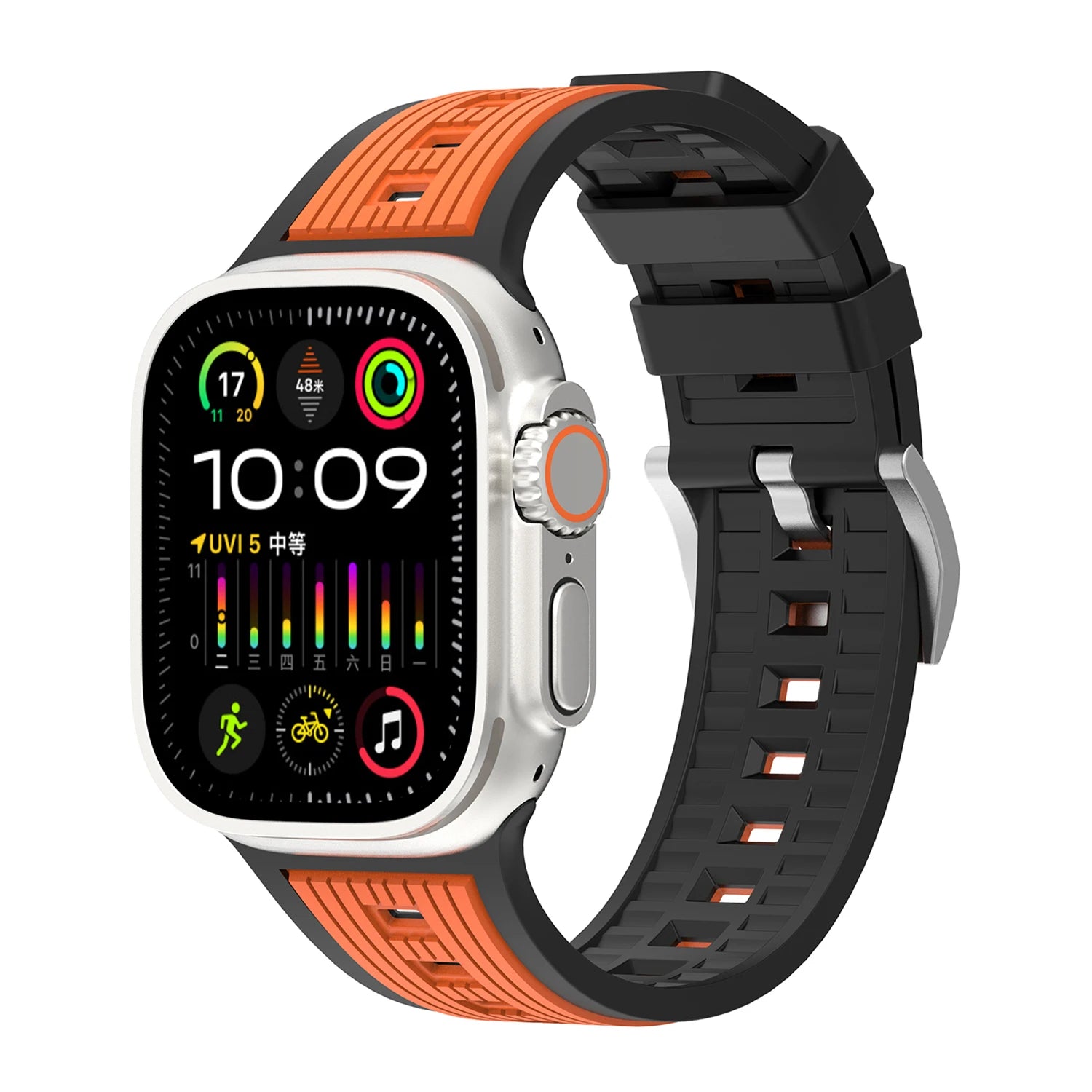 Soft Silicone Sport Strap for Apple Watch