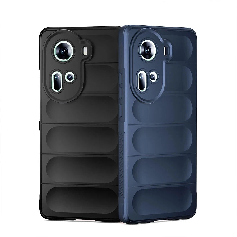 Shockproof Anti-skid Soft Silicone Phone Case for OPPO Reno 11 and Reno 11 Pro