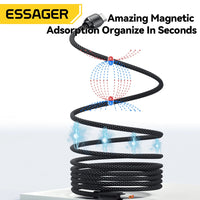 Essager PD 100W Magnetic Suction Type C to Type C Fast Charging Cable