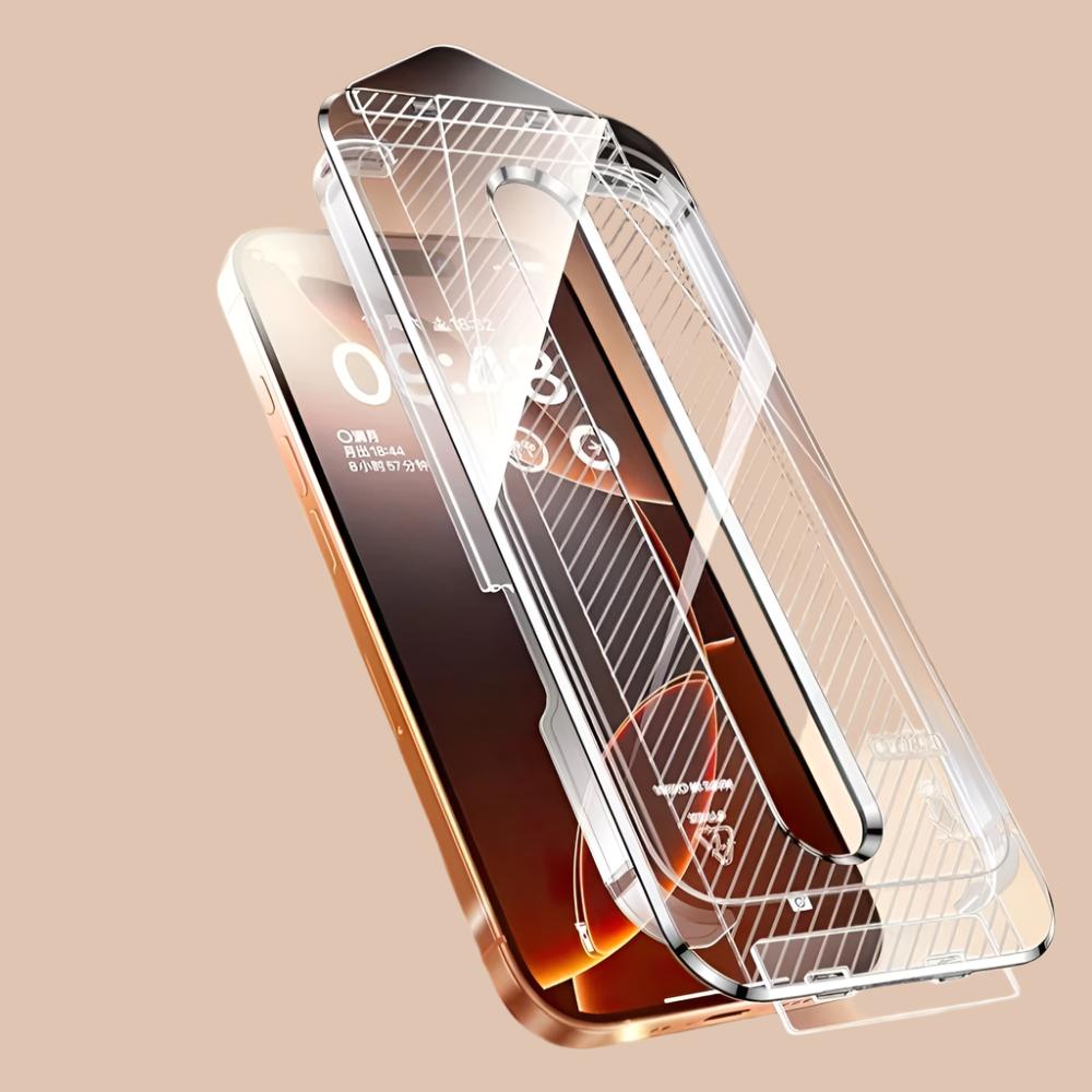 Quick Install Anti-Spy Tempered Glass for iPhone 16 Series