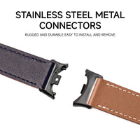 Leather Band for Xiaomi Mi Band 8