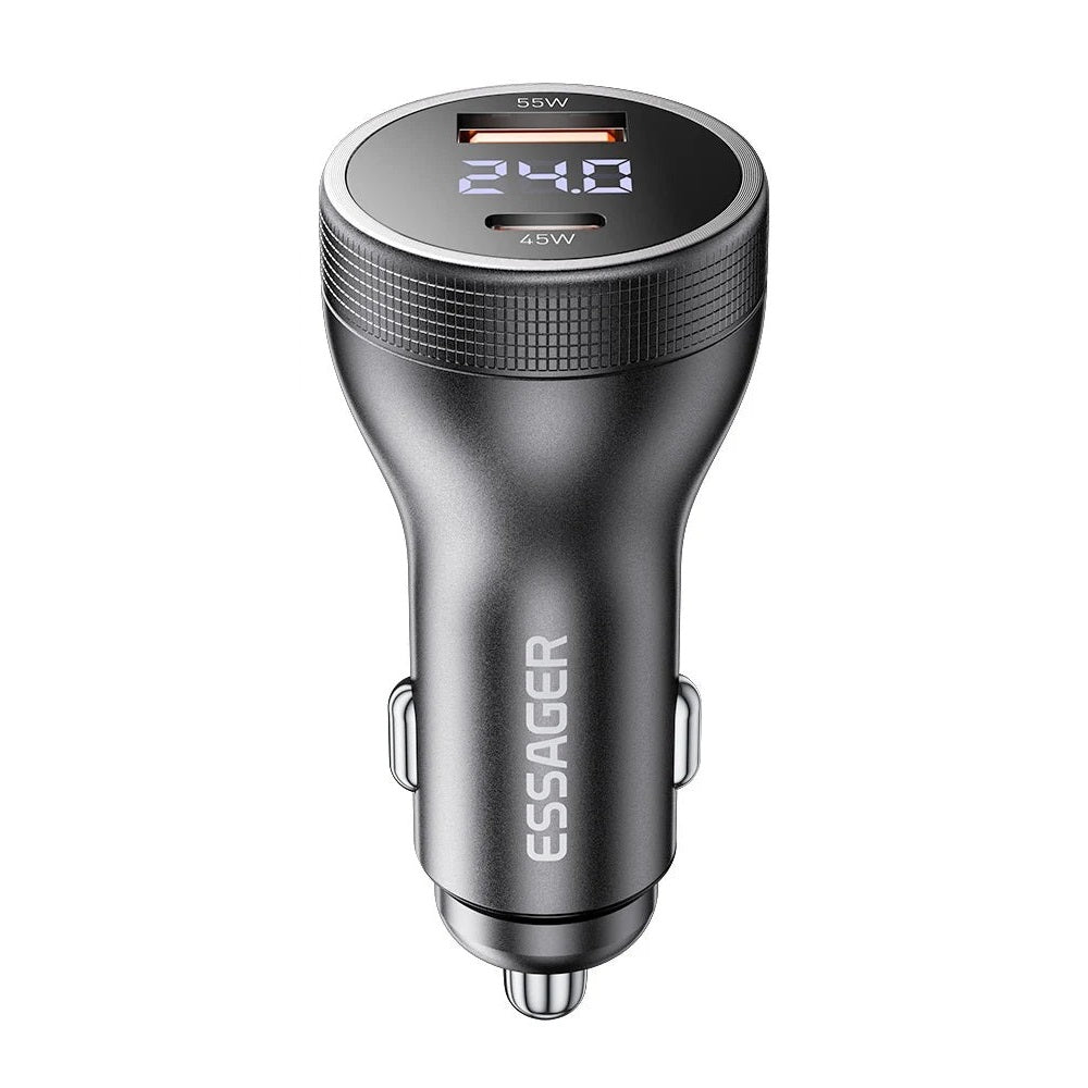 Essager 100W PD3.0 Dual Port Car Charger