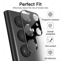 Tempered Glass Camera Lens Protector for Samsung Galaxy S24 Series