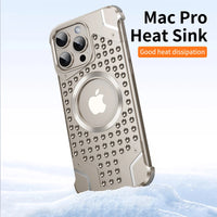 Shockproof Titanium Alloy Rimless Case for iPhone 15 Series