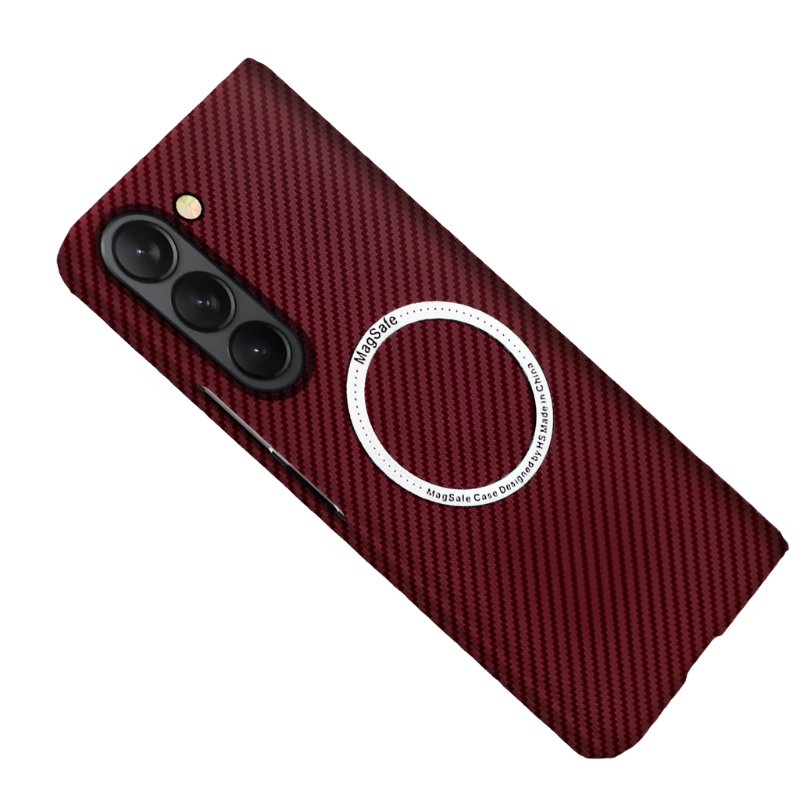 Magnetic Carbon Fiber Hard PC Case for Samsung Galaxy Z Fold 6