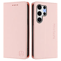 Magnetic Flip Leather Wallet Case with Card Slot for Samsung Galaxy S25 Series