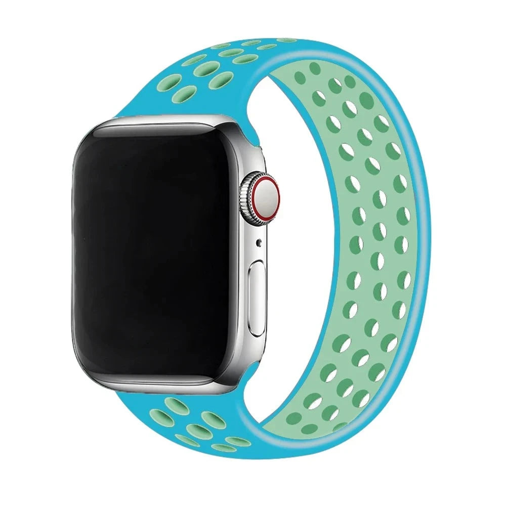 Elastic Silicone Solo Loop Band for Apple Watch