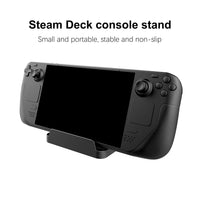 Sturdy Stand Base with Anti-Slip Silicone Pad for Steam Deck