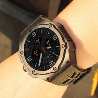 Aluminum Case with Silicone Strap for Samsung Galaxy Watch Ultra